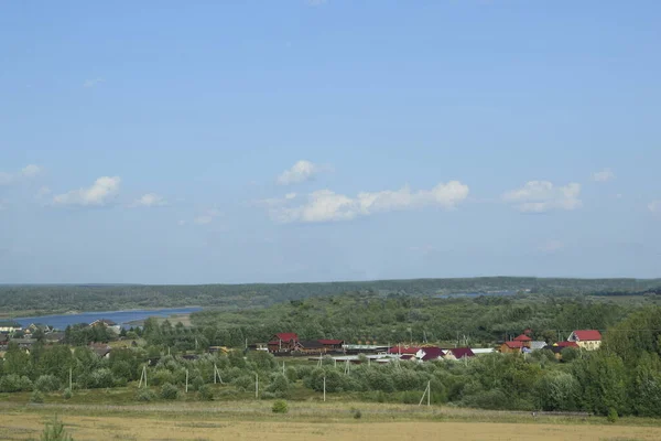 Rural Areas Residential Houses People — Stock Photo, Image