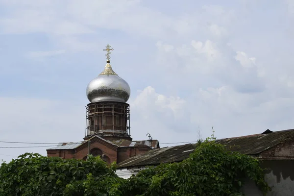 Antiga Igreja Ortodoxa Símbolo Religião — Fotografia de Stock