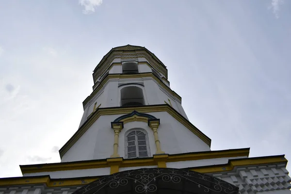 Kirchengebäude Details Der Fassade Des Gebäudes — Stockfoto