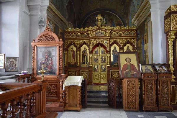 Ingresso Alla Chiesa Ortodossa — Foto Stock