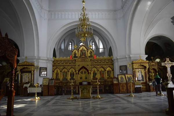 Kilisedeki Ortodoks Azizler — Stok fotoğraf