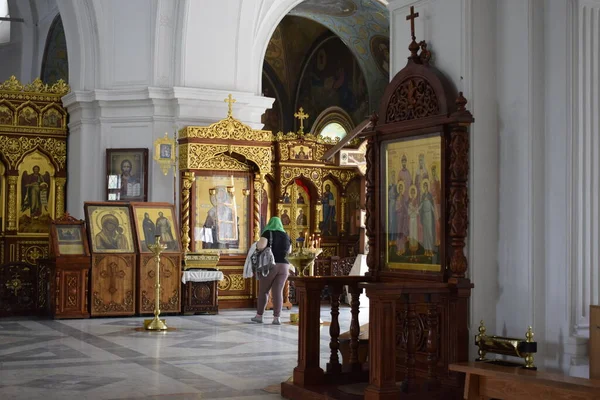 Ícones Ortodoxos Santos Igreja — Fotografia de Stock