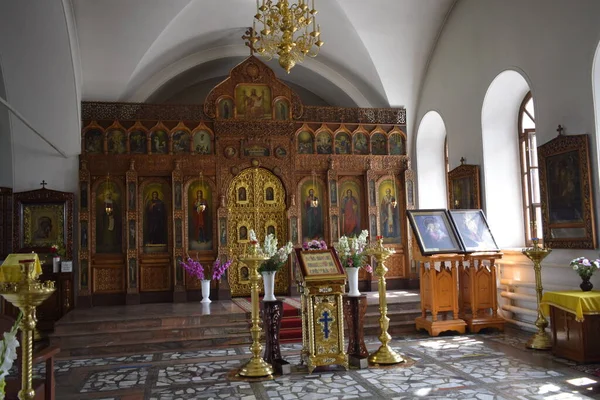 Iconos Ortodoxos Santos Iglesia — Foto de Stock