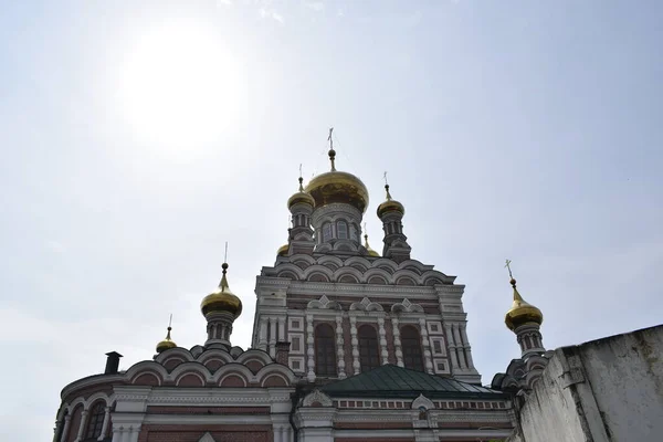 古老的东正教教堂 宗教的象征 — 图库照片