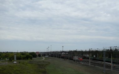 Demiryolu, dizel lokomotif, arabalar, ulaşım