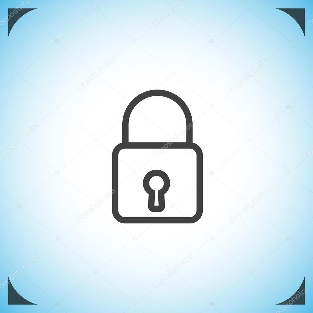 Cadenas Icone Signe Cadenas Image Vectorielle Par Quka C Illustration Cadenas Icone Signe Cadenas Image Vectorielle Par Quka C Illustration