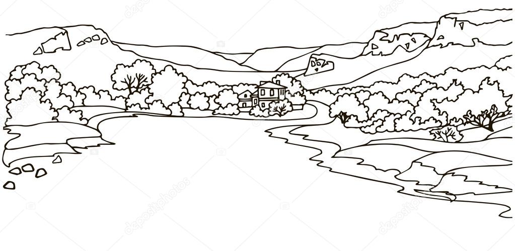 Meseta imágenes de stock de arte vectorial | Depositphotos