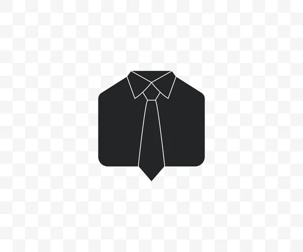 Krawat Kod Ubioru Ikona Płaski Wektor — Wektor stockowy