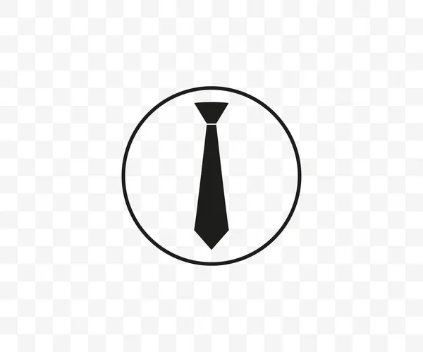 Krawat Kod Ubioru Ikona Płaski Wektor — Wektor stockowy