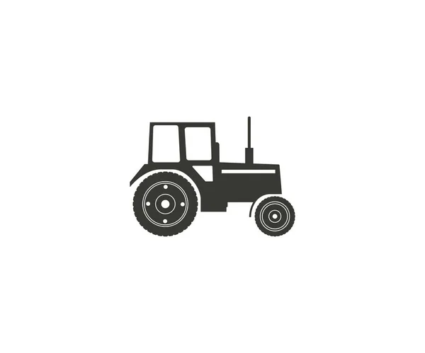 Vector Illustration Tractor Machine Icon — Stock Vector