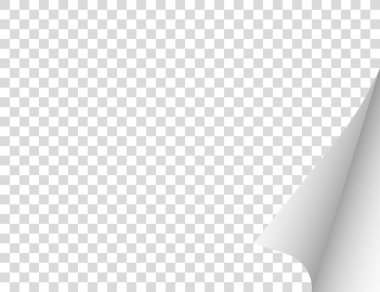 Kıvrık kenarlı kağıt. Vektör illüstrasyonu.