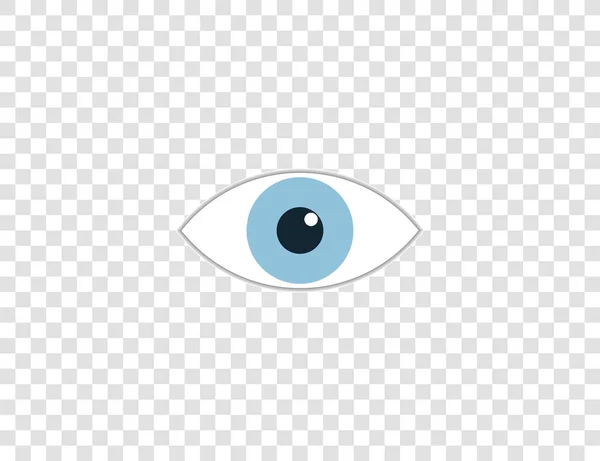 Vector Illustration Watch Eye Icon — Stock Vector