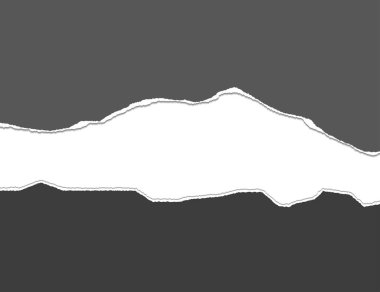 Vektör çizimi. Yırtılmış kağıt. Yırtılmış parçalar