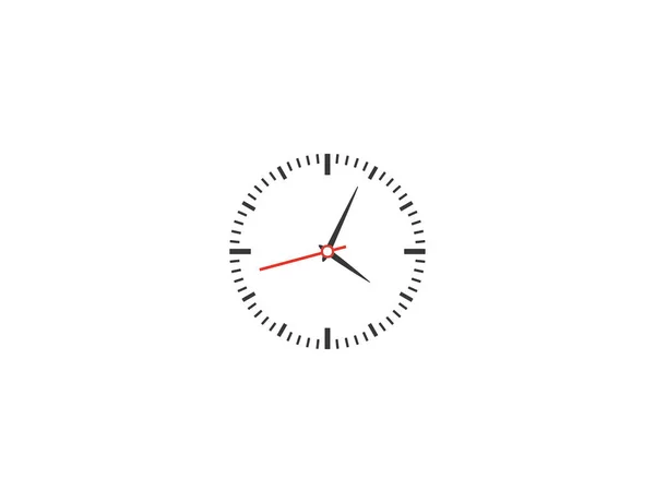 Vector Illustration Clock Period Hours Icon — Stock Vector