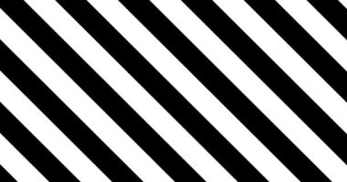 Siyah ve beyaz çizgili desen. Hareketli grafik tasarım. Alfa kanalı. 4k.