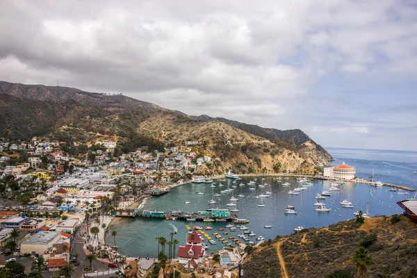 HDR Avalon Harbor, Santa Catalina Island — Stockfoto