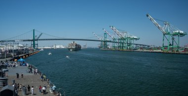 Augusta Kontor at The Port of Los Angeles clipart