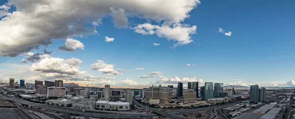 Las Vegas, Nevada, Usa - 2015 március. HDR Las Vegas látképe Panar — Stock Fotó