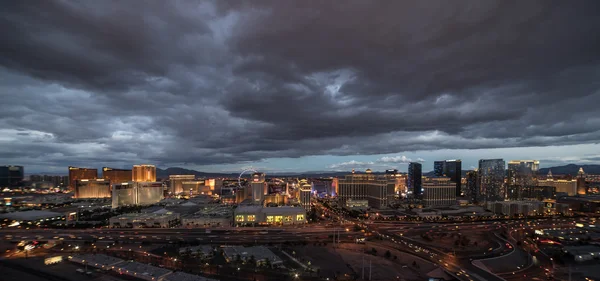 HDR Las Vegas Skyline Panarama — Photo