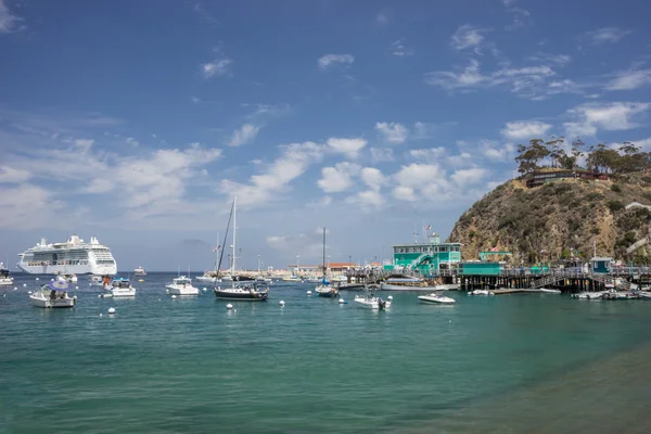 Avalon προβλήτα Santa Catalina Island — Φωτογραφία Αρχείου