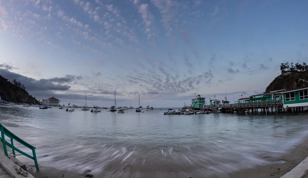 Avalon Bay Santa Catalina Island at Twilight — Stock Photo, Image