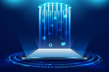 Gelecekçi Cep Telefonu Vektörü ResimleriComment