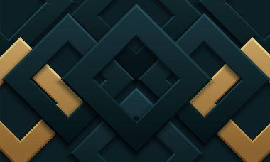 Lüks karanlık donanma geçmişi. Vektör İllüstrasyonu