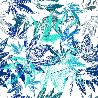 Vektör grafikleri, sanat, stilize seamless modeli ile i