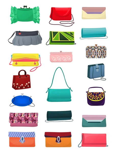 Small handbags — Stock Vector