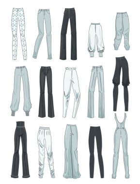calça femininaKadınların pantolon
