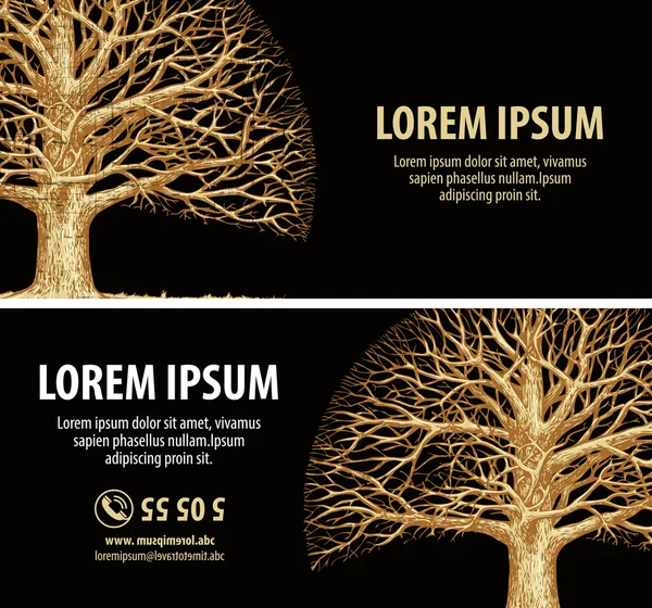 Ağaç bükülmüş dalları ile. Çizilmiş kroki meşe. Çevre koruma. Doğa. Flora