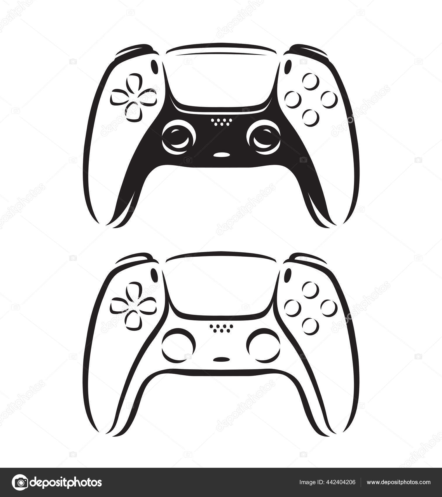 único gamepad de desenho de uma linha de consoles de jogos. conceito de jogo  de esportes eletrônicos. ilustração em vetor gráfico de desenho de desenho  de linha contínua. 18921449 Vetor no Vecteezy