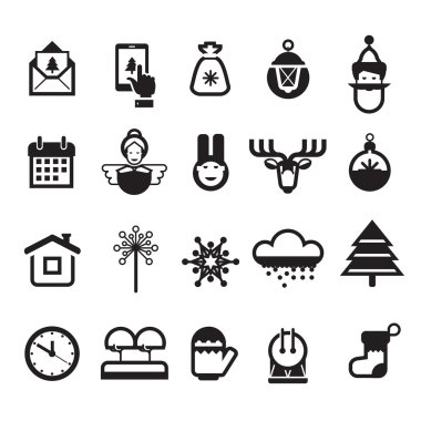 Noel simgeler. Vektör biçimi