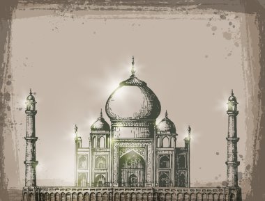 Hindistan. Vektör formatında