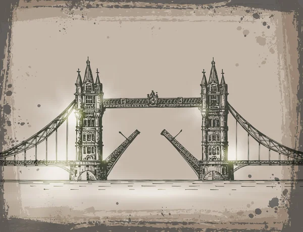 Londres. Format vectoriel — Image vectorielle