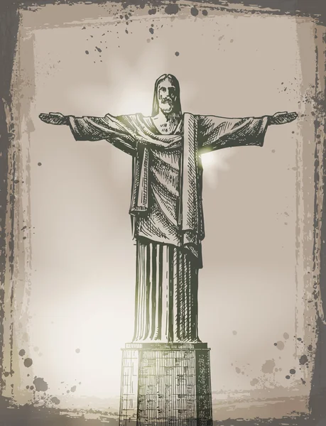 Rio de Janeiro. Format vektor - Stok Vektor