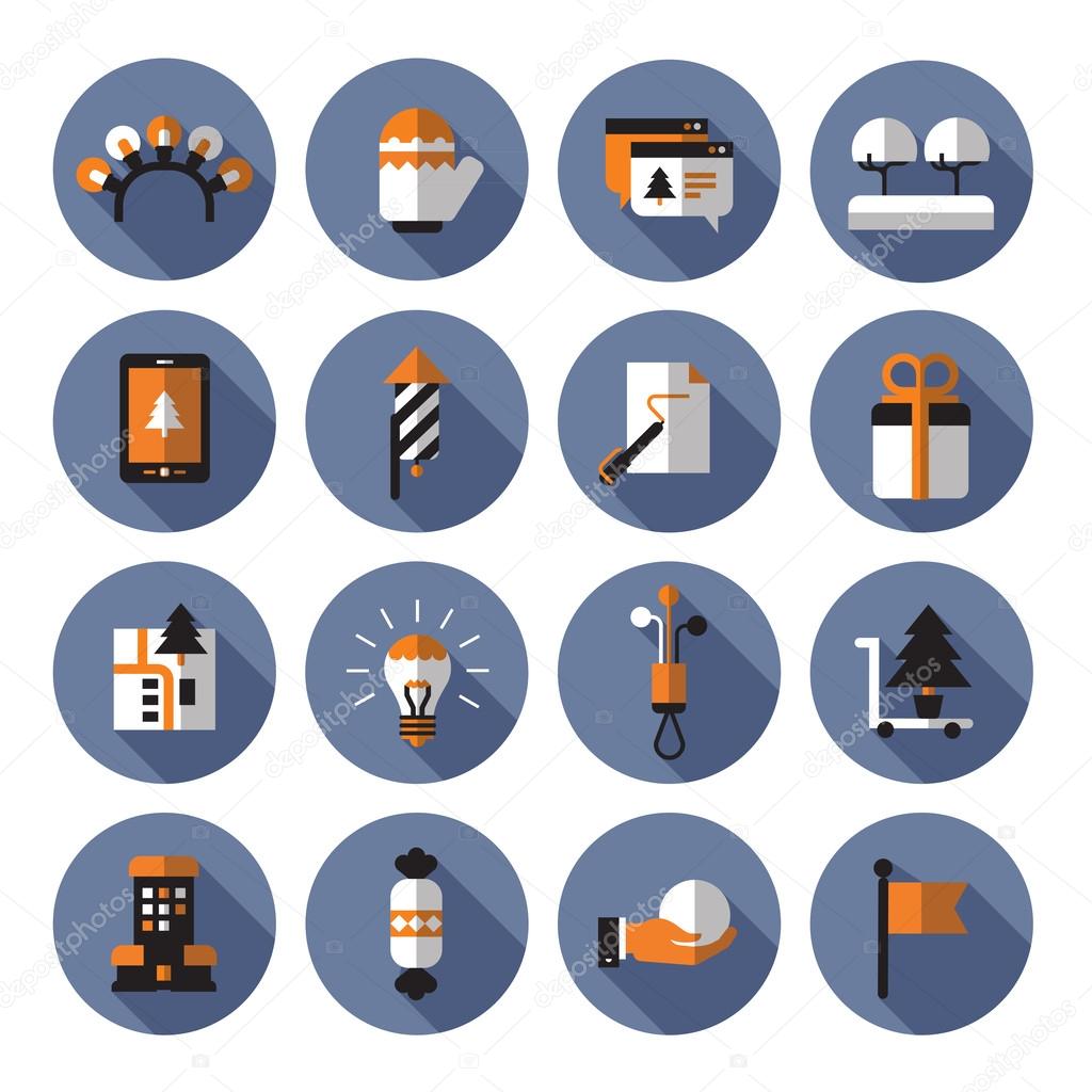 Icons. Vector format