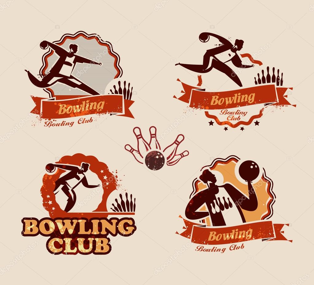 Bowling. Vector format