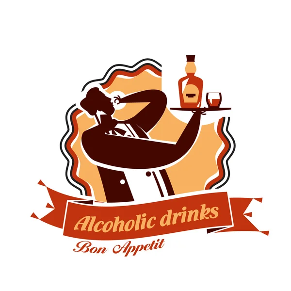 Αλκοόλ. Διανυσματική μορφή — Διανυσματικό Αρχείο