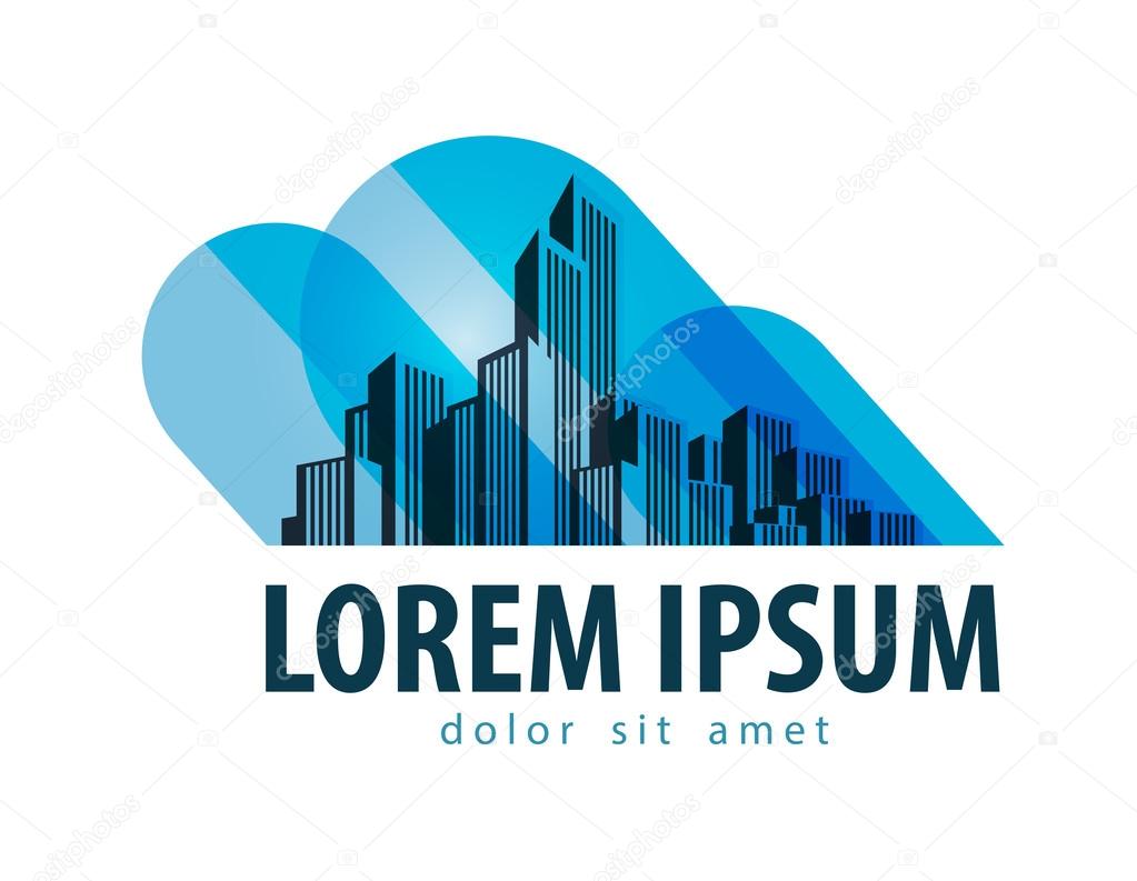 Big city. abstract metropolis on a white background. vector illustration