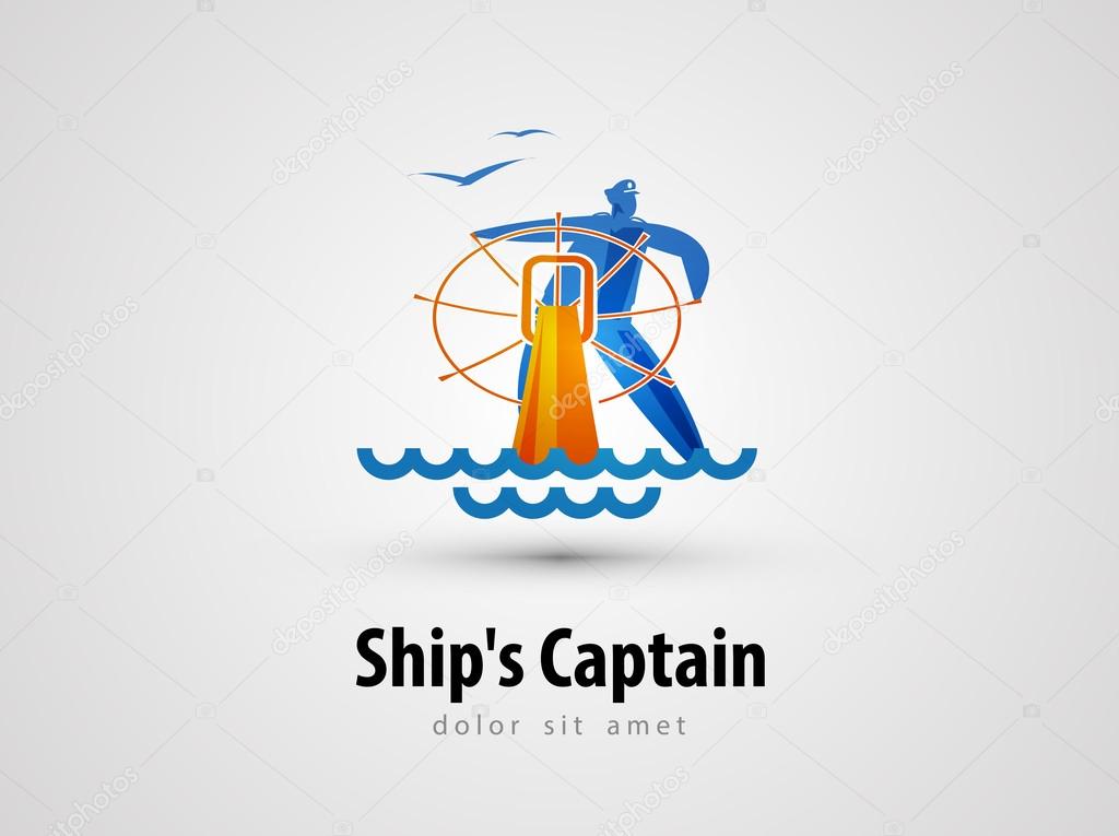 ship vector logo design template. sailor or cruise icon