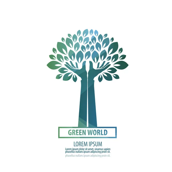 Tree. logo, icon, sign, emblem, template — Stock Illustration Tree. logo, icon, sign, emblem, template Stock Illustration