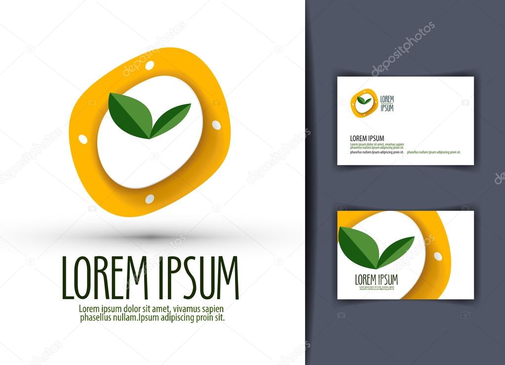 Watches, diet, eating. Logo, icon, emblem, template, business card