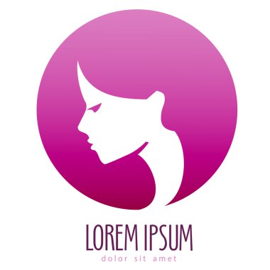 Güzellik Salonu vektör logo tasarım şablonu. kozmetik veya makyaj simgesi.