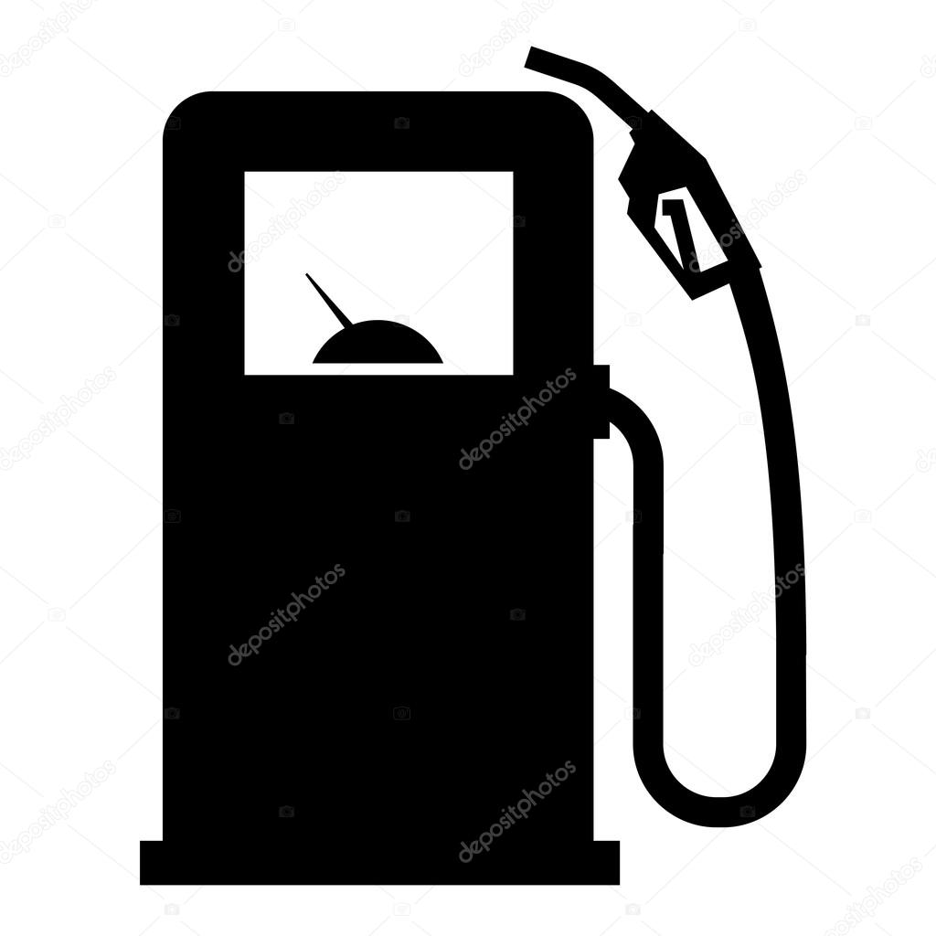 Icon. gas station on a white background. vector illustration