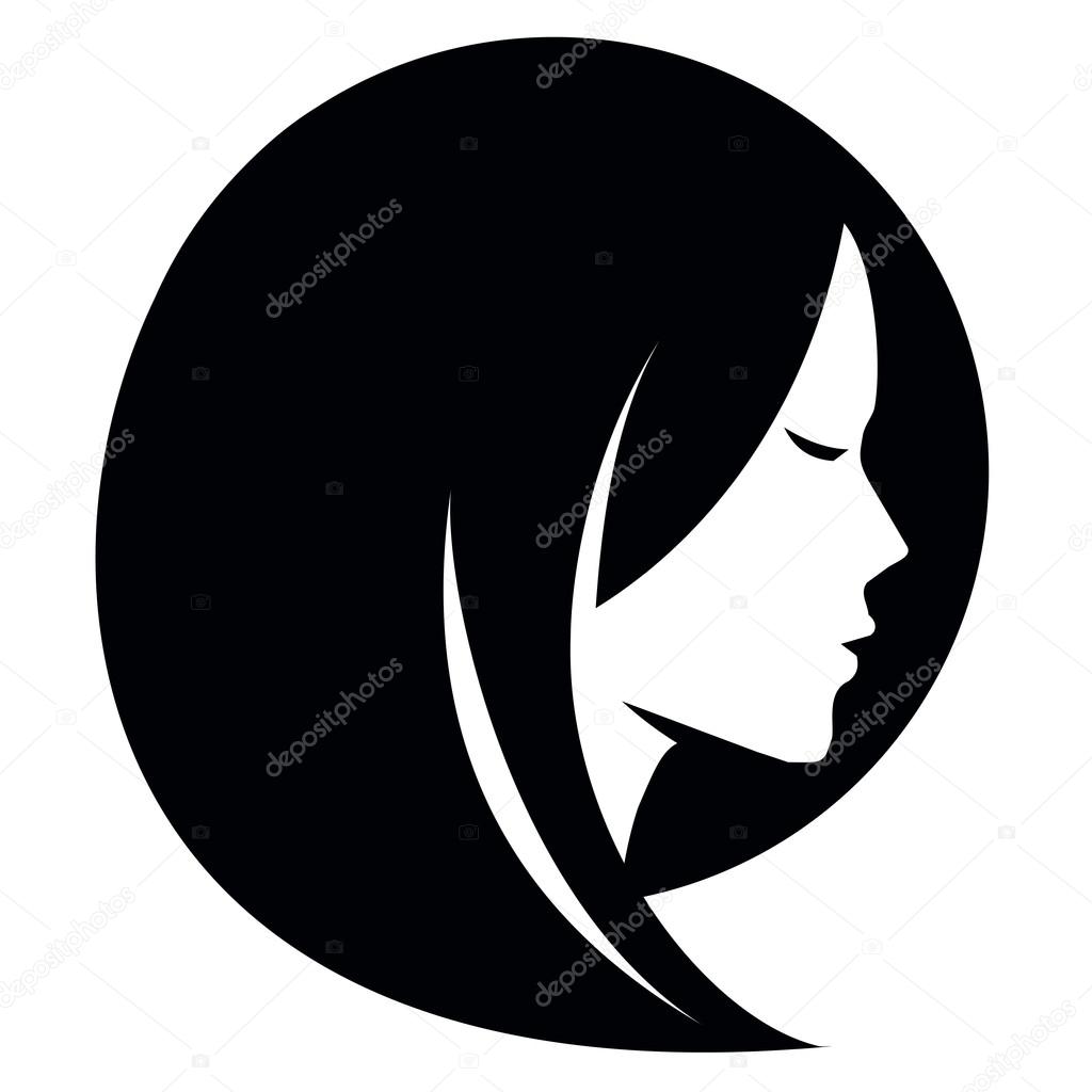 beauty salon vector logo design template. Spa or haircut icon.
