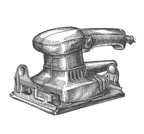 grinding machine vector logo design template. tools or joinery icon.