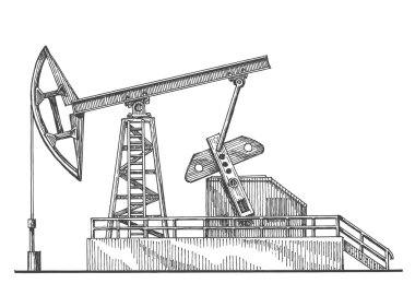 sallanan vektör logo tasarım şablonu petrol. petrol veya sanayi simgesi.