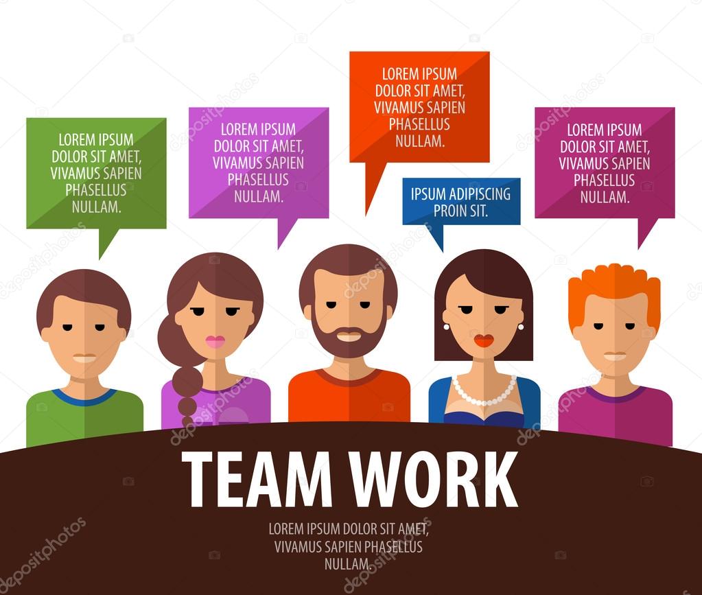 Teamwork vector logo design template. business, communication or people icon.