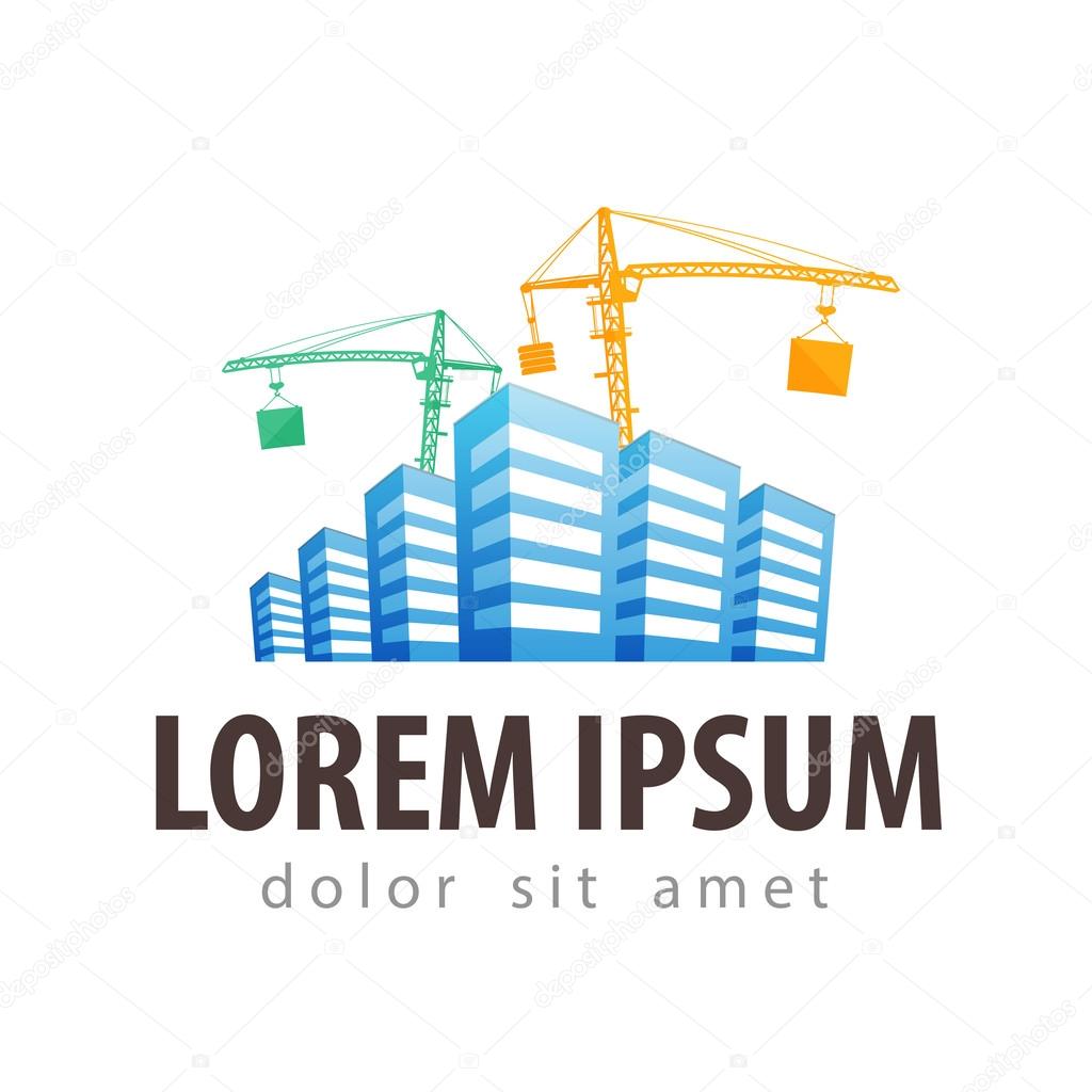 Download Logo Design Vector Creative Construction Logo Background ...